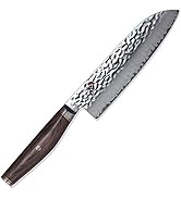 Miyabi 234074-181-0 Santoku bıçağı şef bıçağı, çelik, 180 mm, gümüş/kahverengi, 37,5 x 7,5 x 2,9 cm