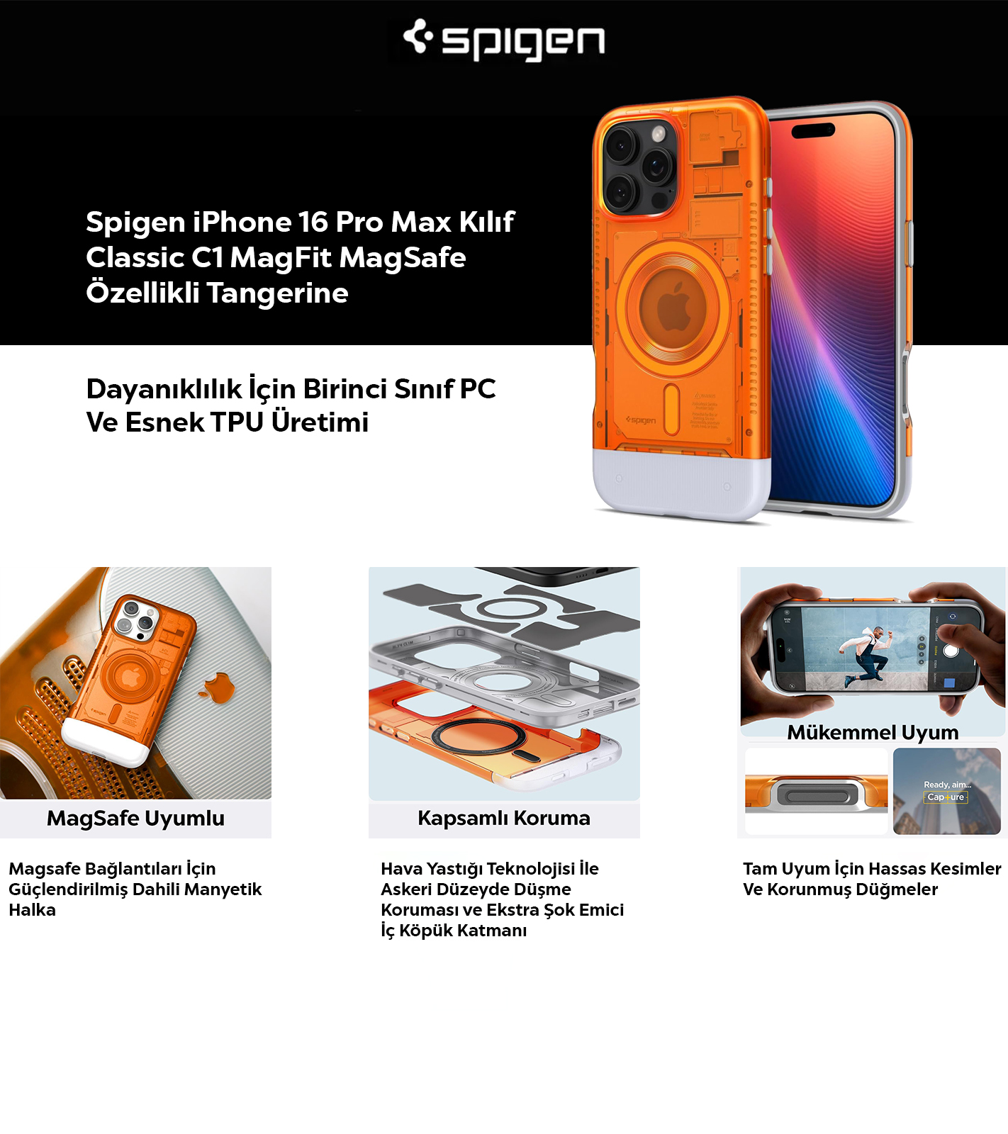 Spigen Kılıf Özellikleri