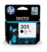 HP 305 Orijinal Mürekkep Kartuşu, Siyah, Tekli Paket