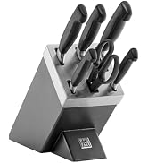 Zwilling dört yıldızlı kendinden bilenen bıçak bloğu, Almanya'da üretilmiştir