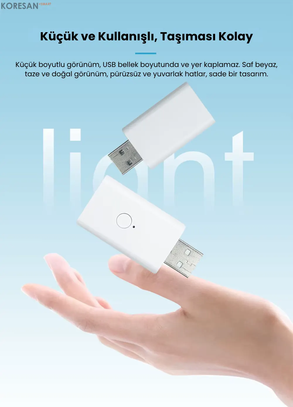 tuya zigbee sinyal genişletici küçük boyut ve taşınabilir tasarım