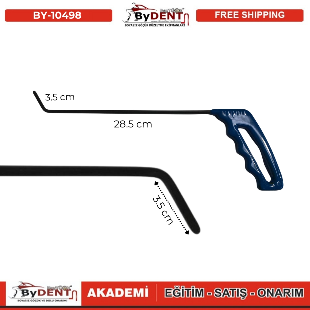 pdr, tools, göçük, düzeltme, kuşak arası, boyasız göçük, boyasız göçük düzeltme, pdr tools, otomalzemeal, bydent, göçük düzeltme ekipmanı,