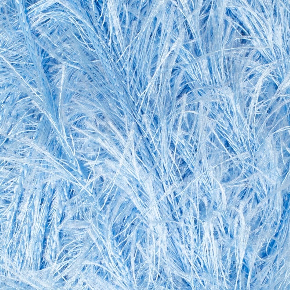 Loren Furry Bebe Mavisi El Örgü İpi doku