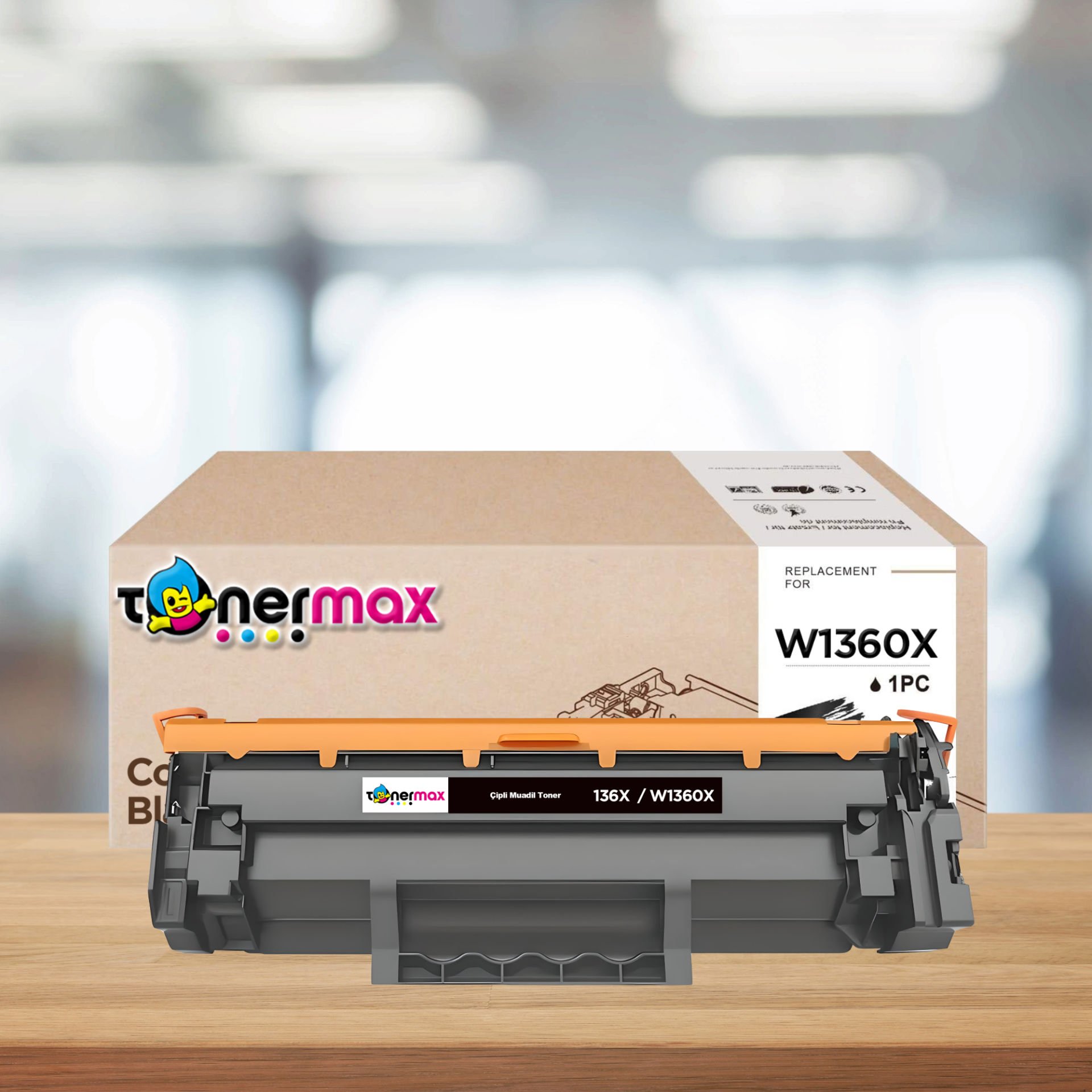 Hp 136X-W1360X Muadil Toner - Çipli/ M211 / M236 Yüksek Kapasite