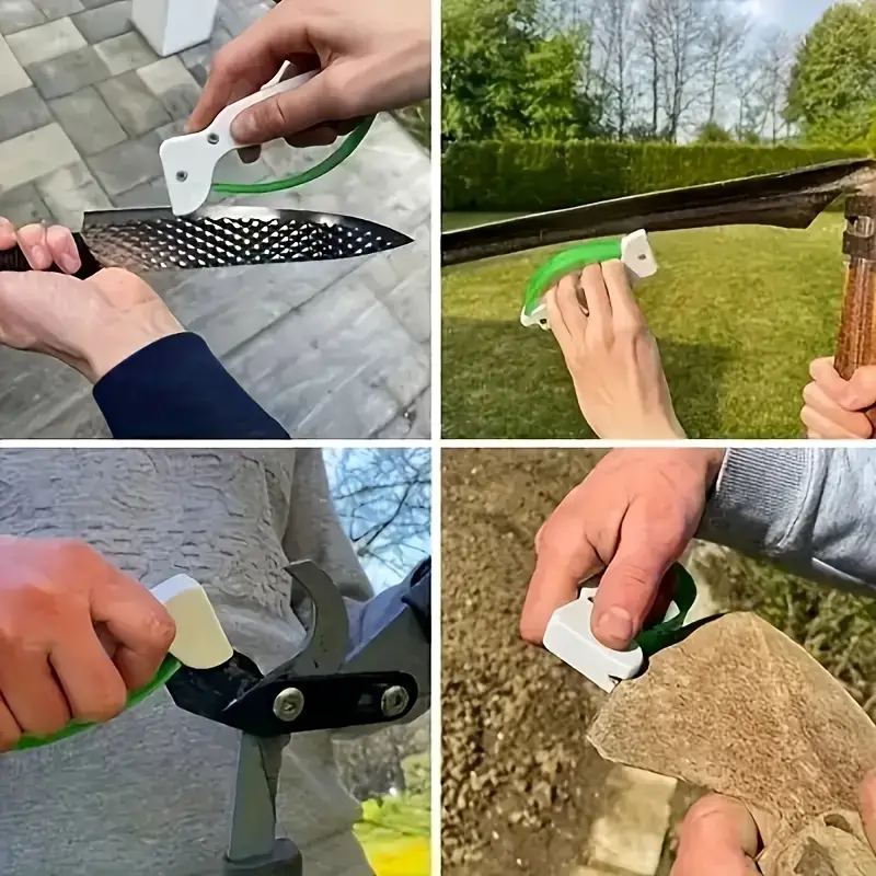 1 adet çelik bıçak bileme aleti, pvc malzeme, cep bıçakları, dişli bıçaklar, ve kılıçlar için bileyici araç - mutfak bıçaklarını onarır ve tamir , bıçak bileyici seti Ürün detayları 2