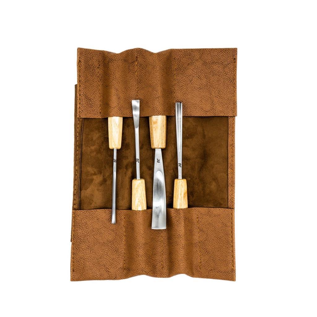 rox wood 0127 deri çantalı premium ıskarpela seti 4 parça nasıl kullanılır