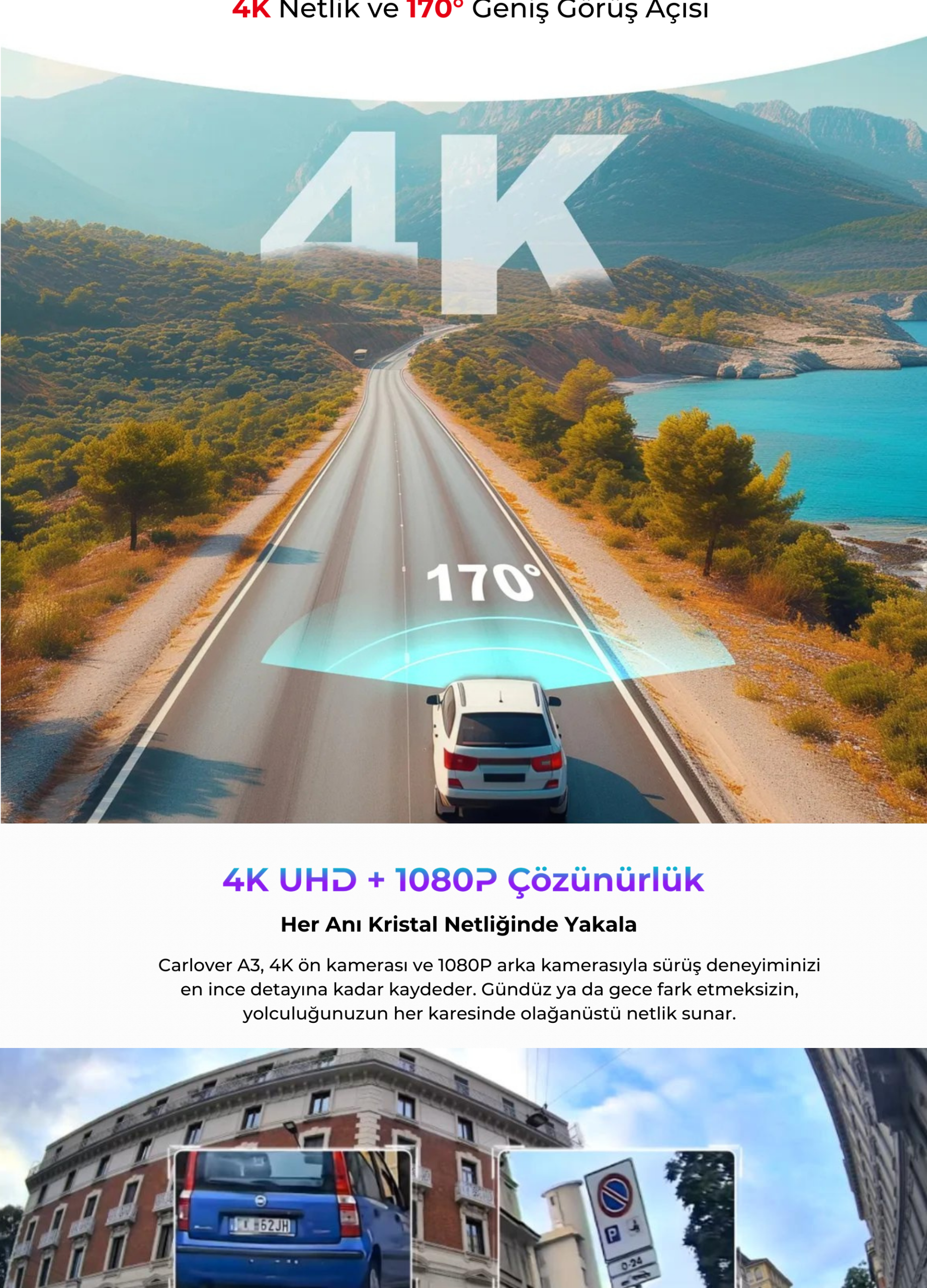 Carlover A3 Araç Kamerası 2