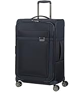 Samsonite Airea - Spinner M Genişletilebilir, Bavul, 67 cm, 73,5/81,5 L, Mavi (Koyu Mavi)