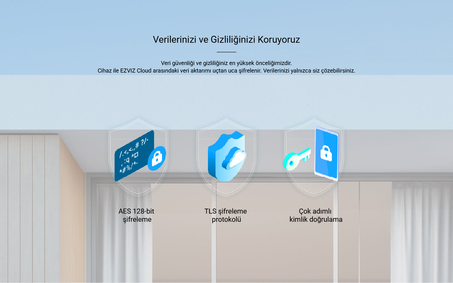 EZVIZ DP2C Kablosuz Akıllı Kapı Zili