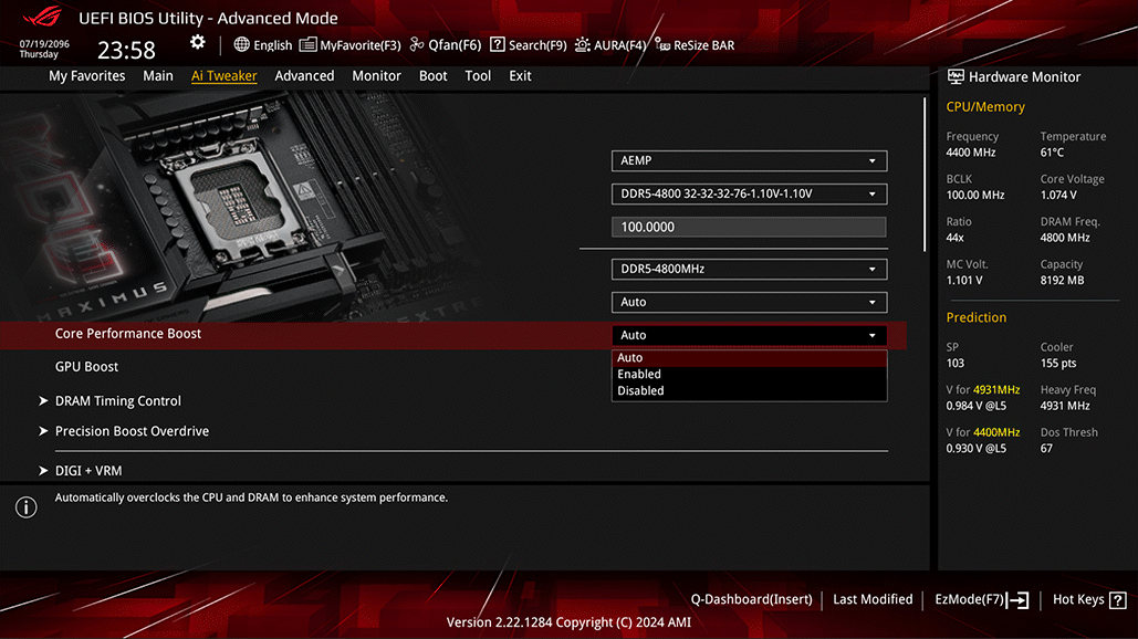 ROG Maximus Z890 Apex