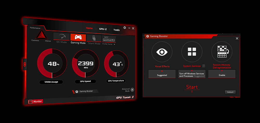 Dual Radeon™ RX 6700 XT OC Edition