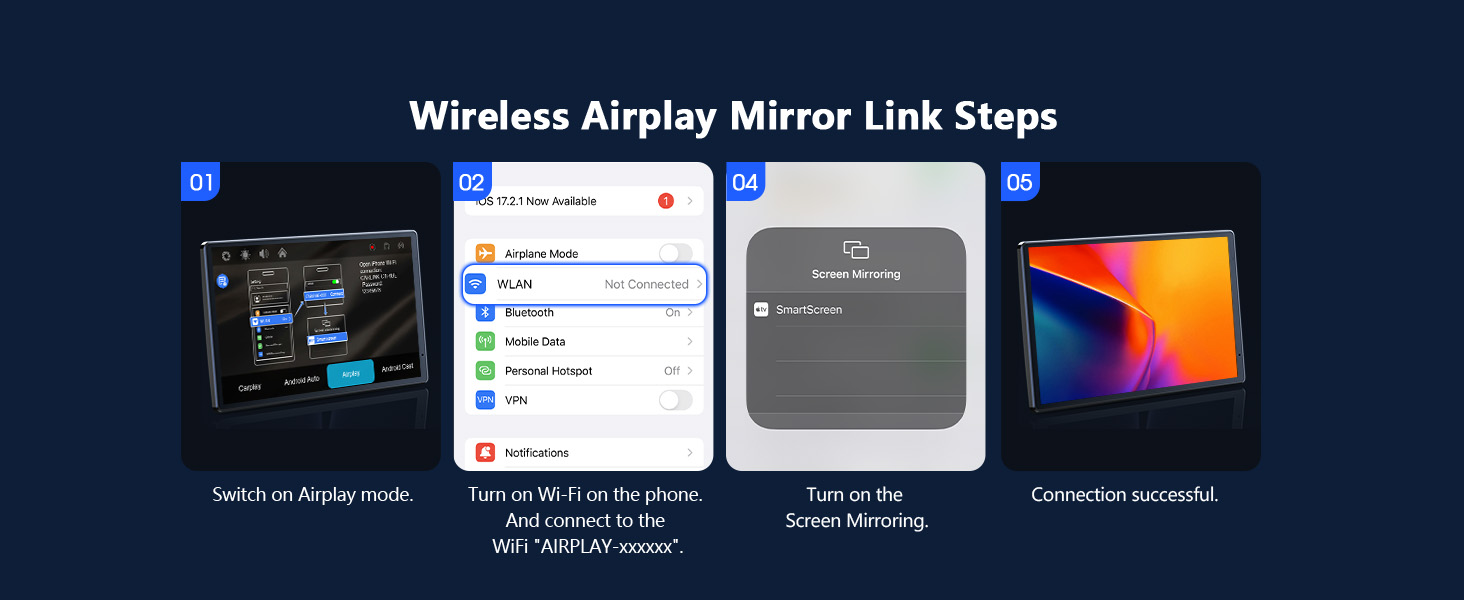 Kablosuz Airplay Ayna Bağlantısı Adımları
