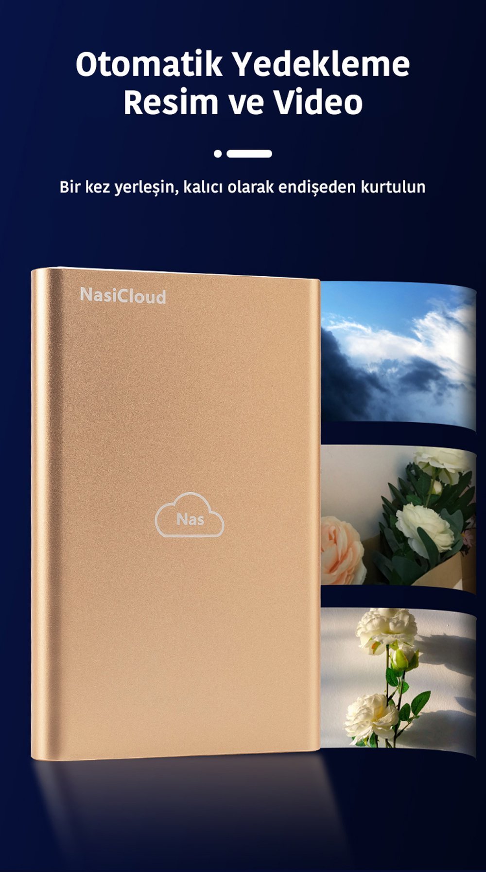 Nascloud H2 Kişisel Nas Depolama Cihazı
