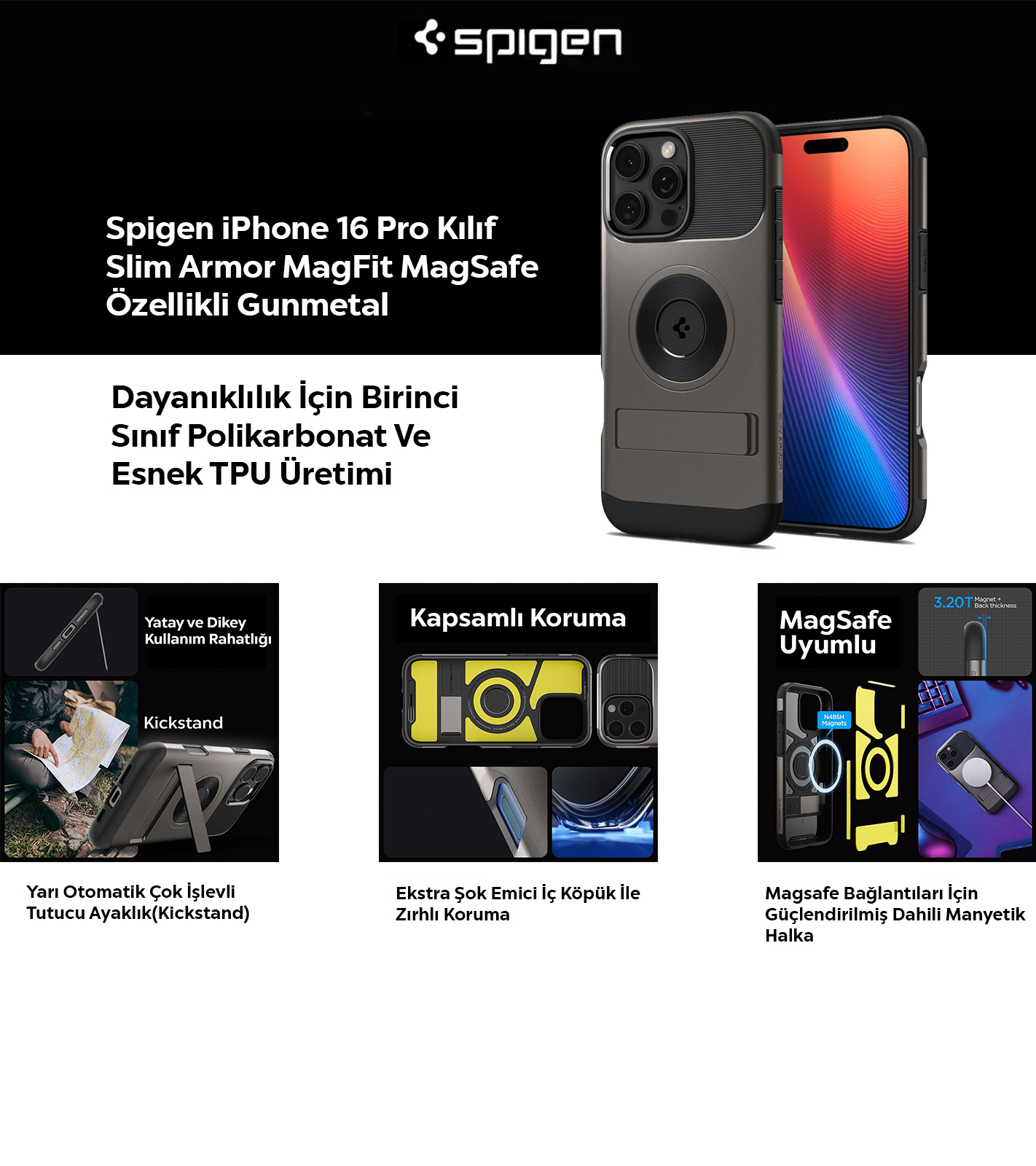 Spigen Kılıf Özellikleri