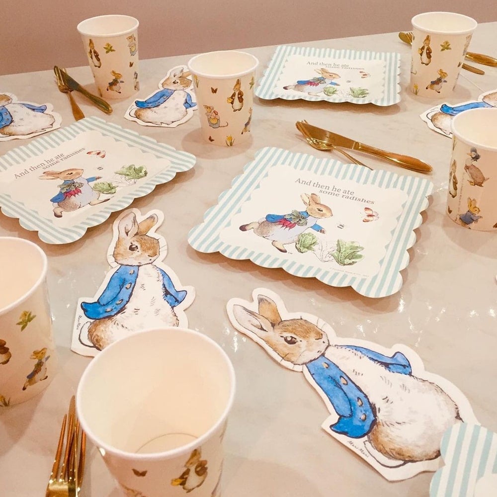meri meri peter rabbit teması