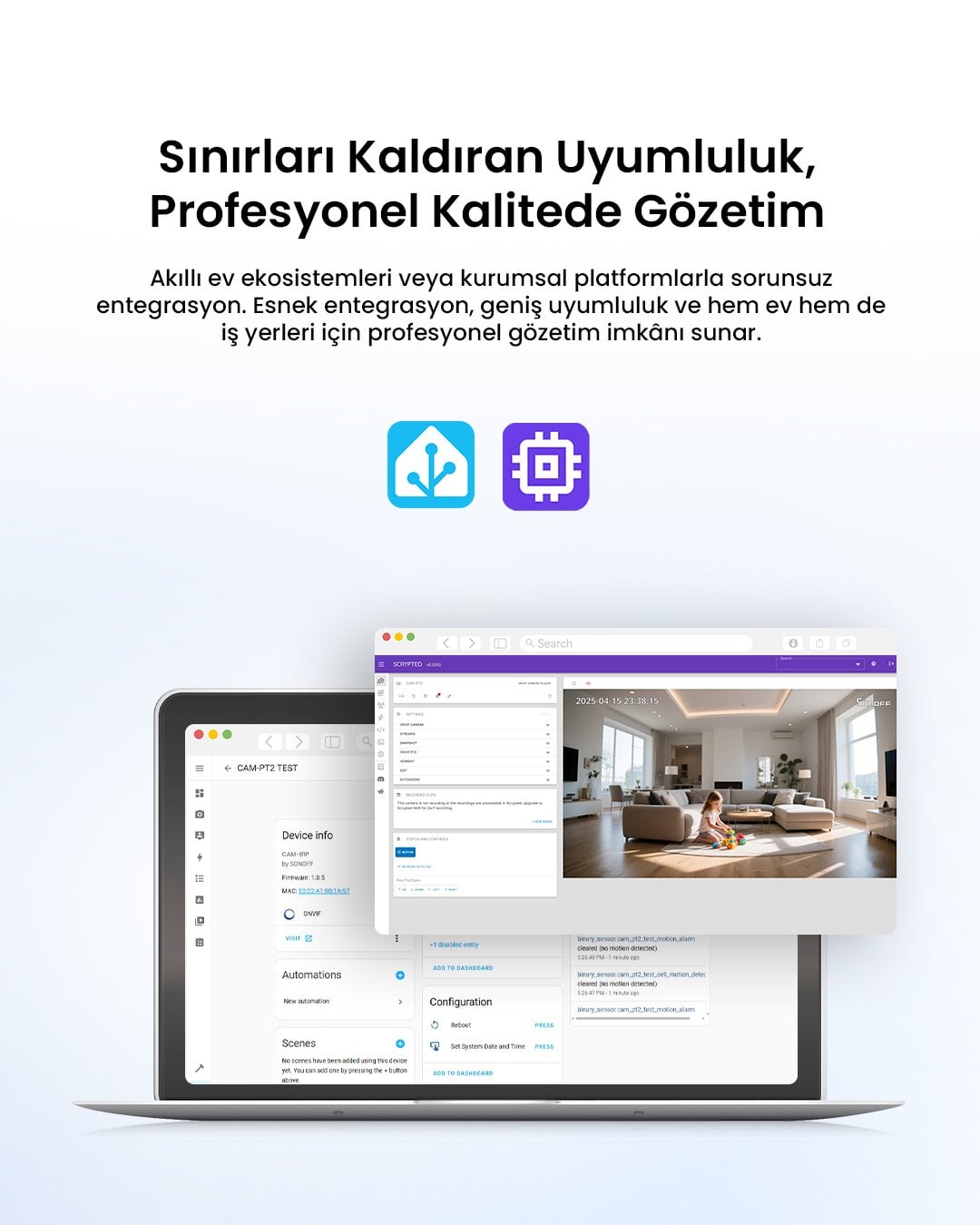 SONOFF CAM-B1P Hareketli Akıllı Dış Mekan Kamerası