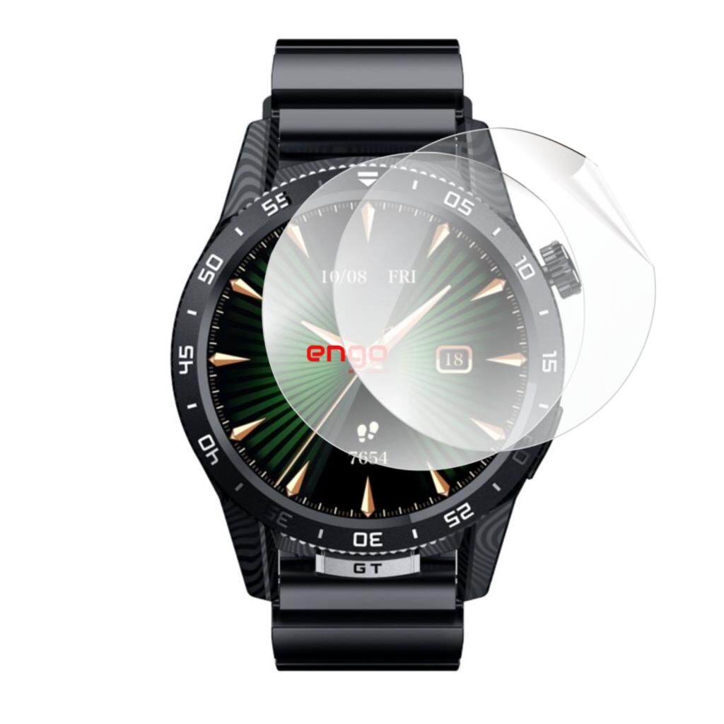 Tecno Watch GT Ekran Koruyucu TPU Şeffaf 2’li Set