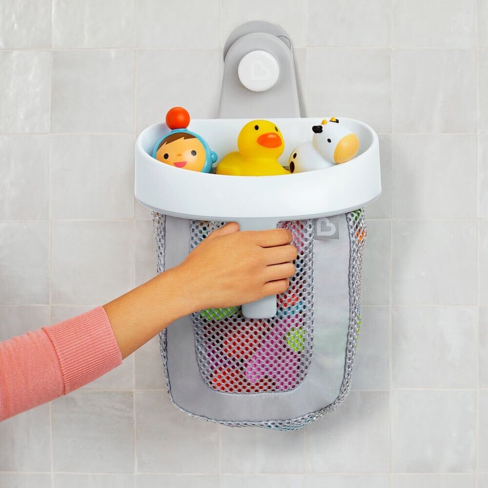 Munchkin Banyo Oyuncak Organizatörü –Hızlı Kuruyan File, Nefes Alan Yapı, Kurulumu Kolay görsel