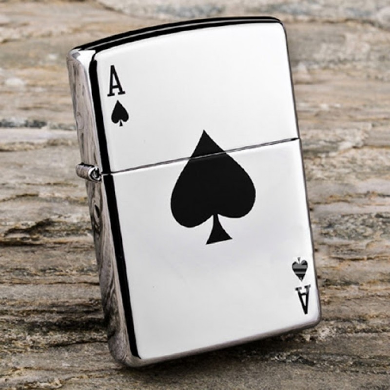 Запалка Zippo 24011 Lucky ACE