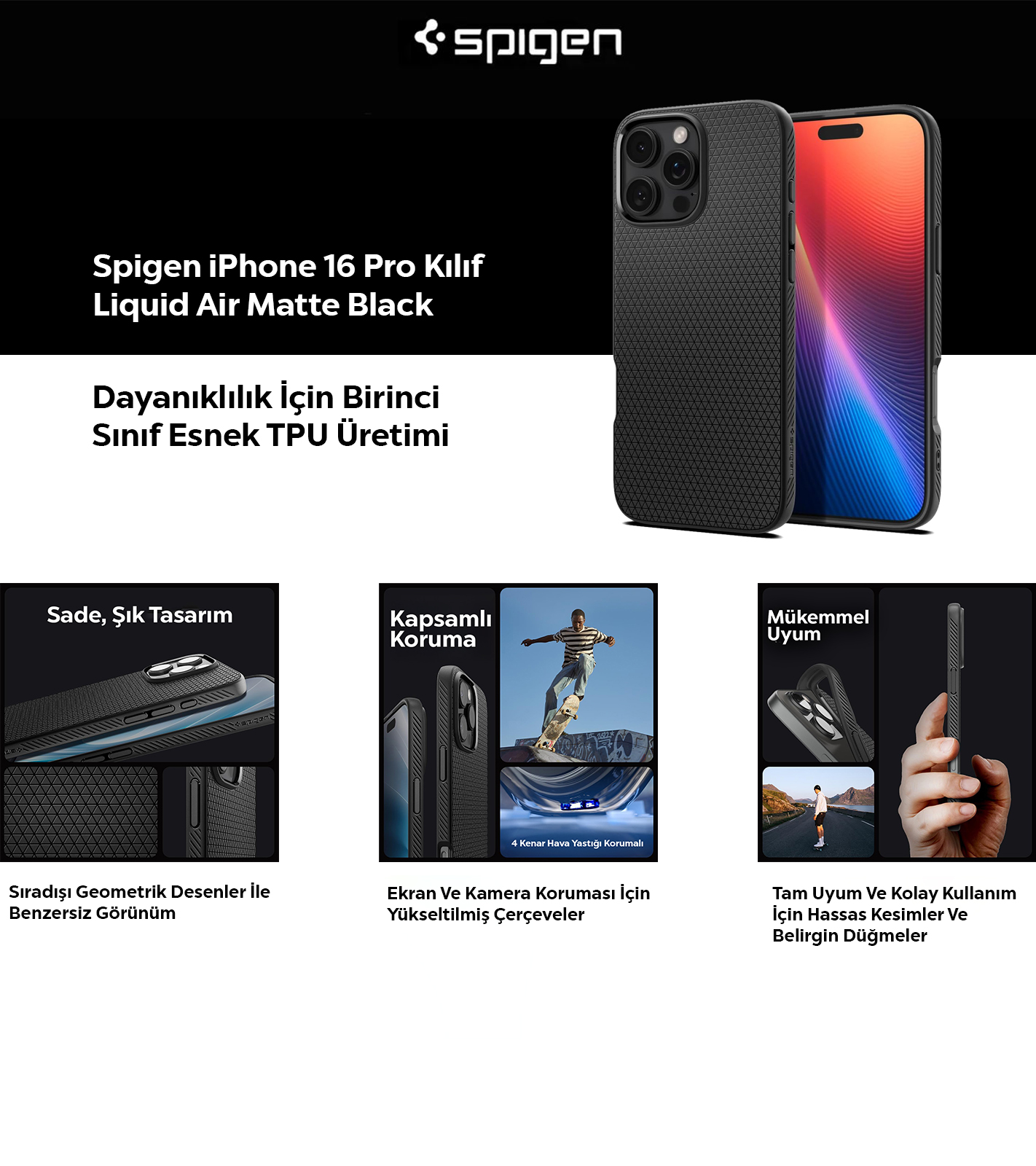 Spigen Kılıf Özellikleri