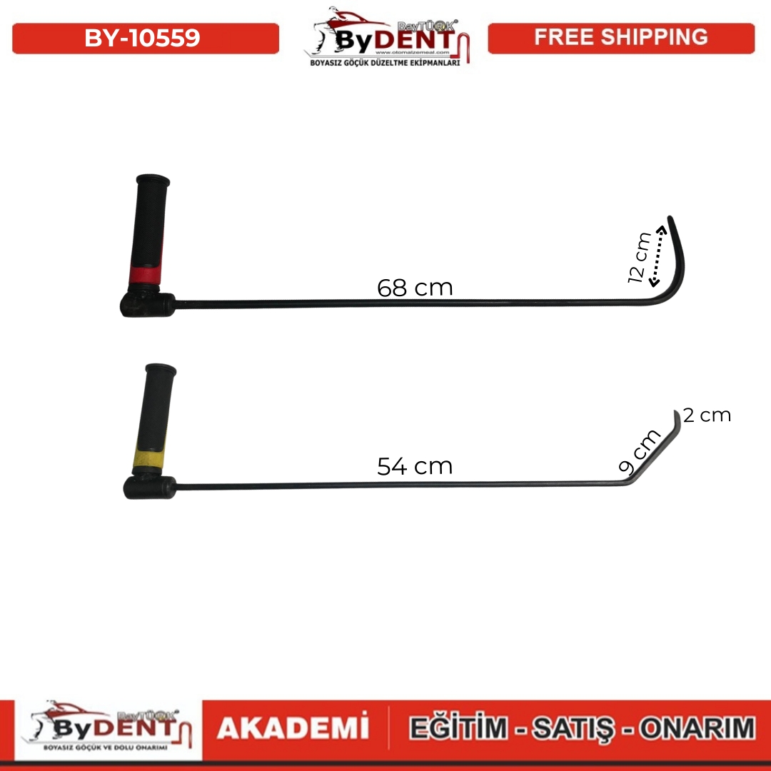 pdr, tools, göçük, düzeltme, kuşak arası, boyasız göçük, boyasız göçük düzeltme, pdr tools, otomalzemeal, bydent, göçük düzeltme ekipmanı,