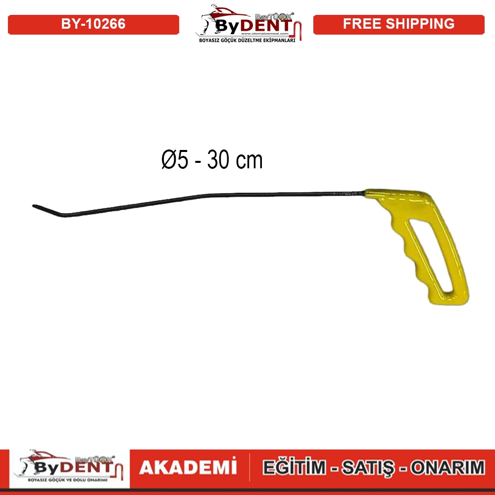 pdr, tools, göçük, düzeltme, kuşak arası, boyasız göçük, boyasız göçük düzeltme, pdr tools, otomalzemeal, bydent, göçük düzeltme ekipmanı,