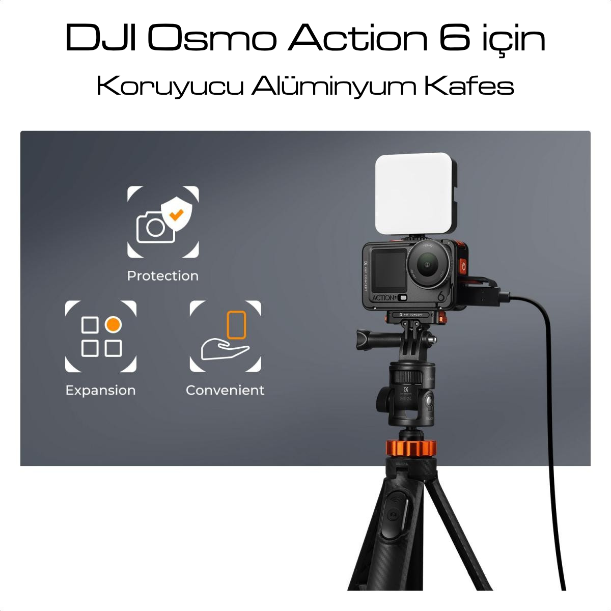 Osmo Action 6 Alüminyum Kafes