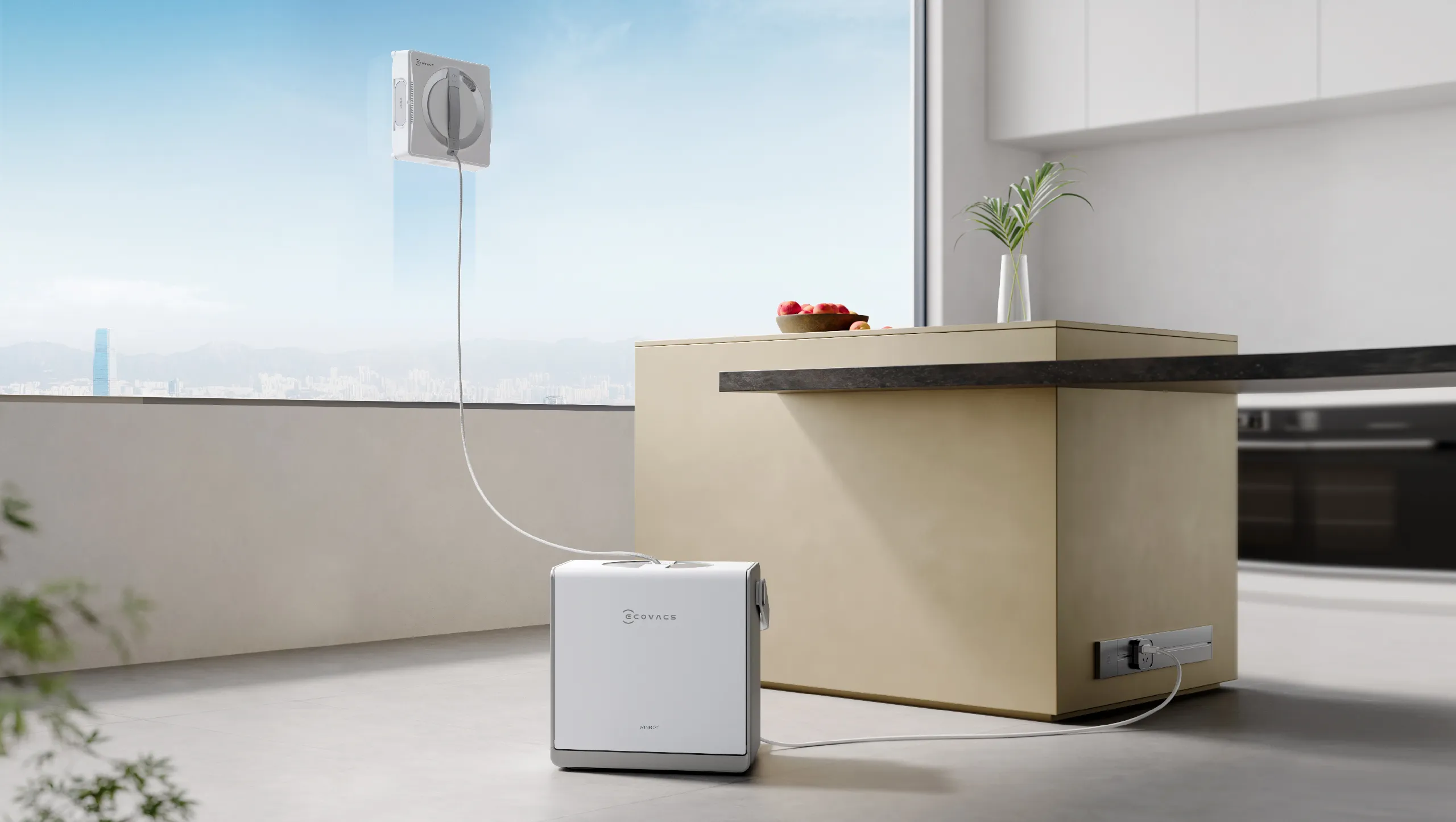 ECOVACS Debuts WINBOT W2S PRO OMNI Window Cleaning Robot