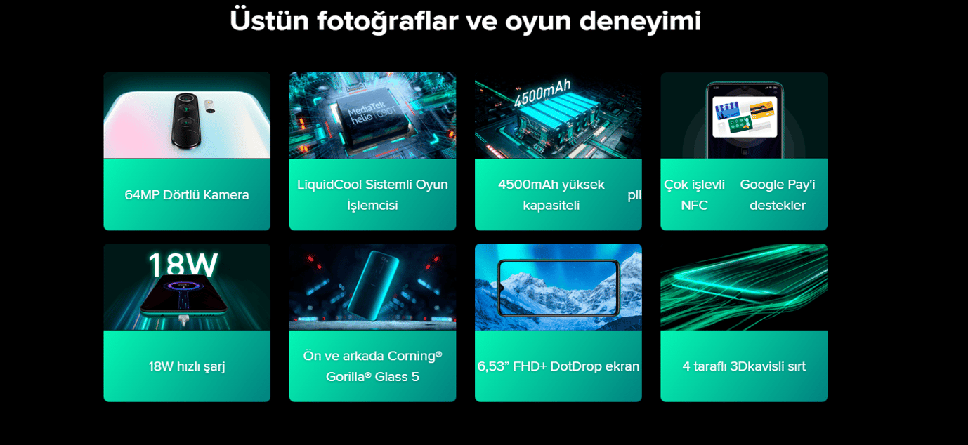 Yenilenmiş Xiaomi Redmi Note 8 Pro