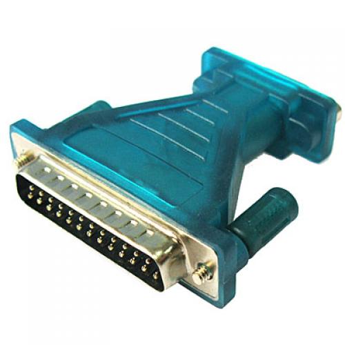 USB 2.0 to Serial DB 9 Pin RS232 + 25 Pin Male Adapter Cable Win 7 8 XP