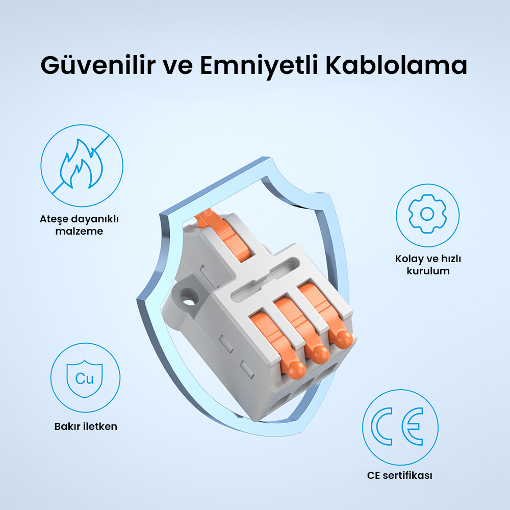 SONOFF D1-2 Kablo Birleştirici Klemens