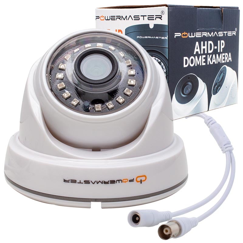 Powermaster PM-19410 2 MP 18 Led Plastik Kasa Ahd Dome Kamera