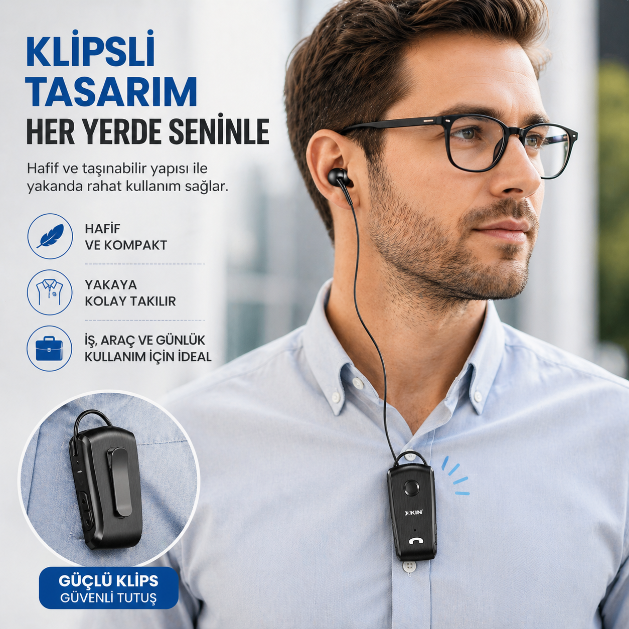 Makaralı Bluetooth Kulaklık Özellikleri