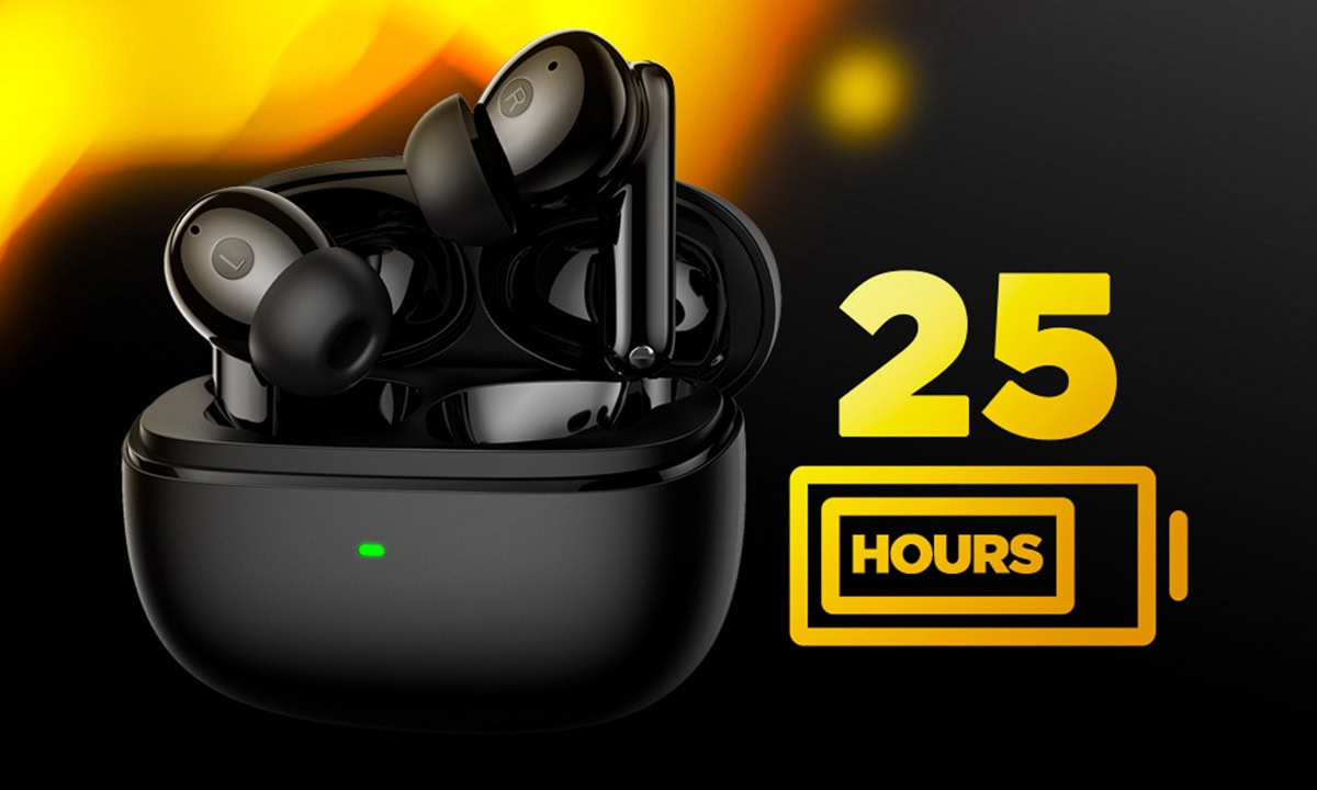 Pil ömrü: 25 saate kadar