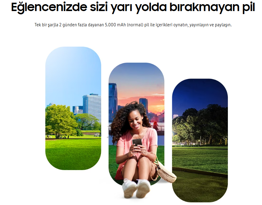 İkinci El Samsung Galaxy A24 Batarya