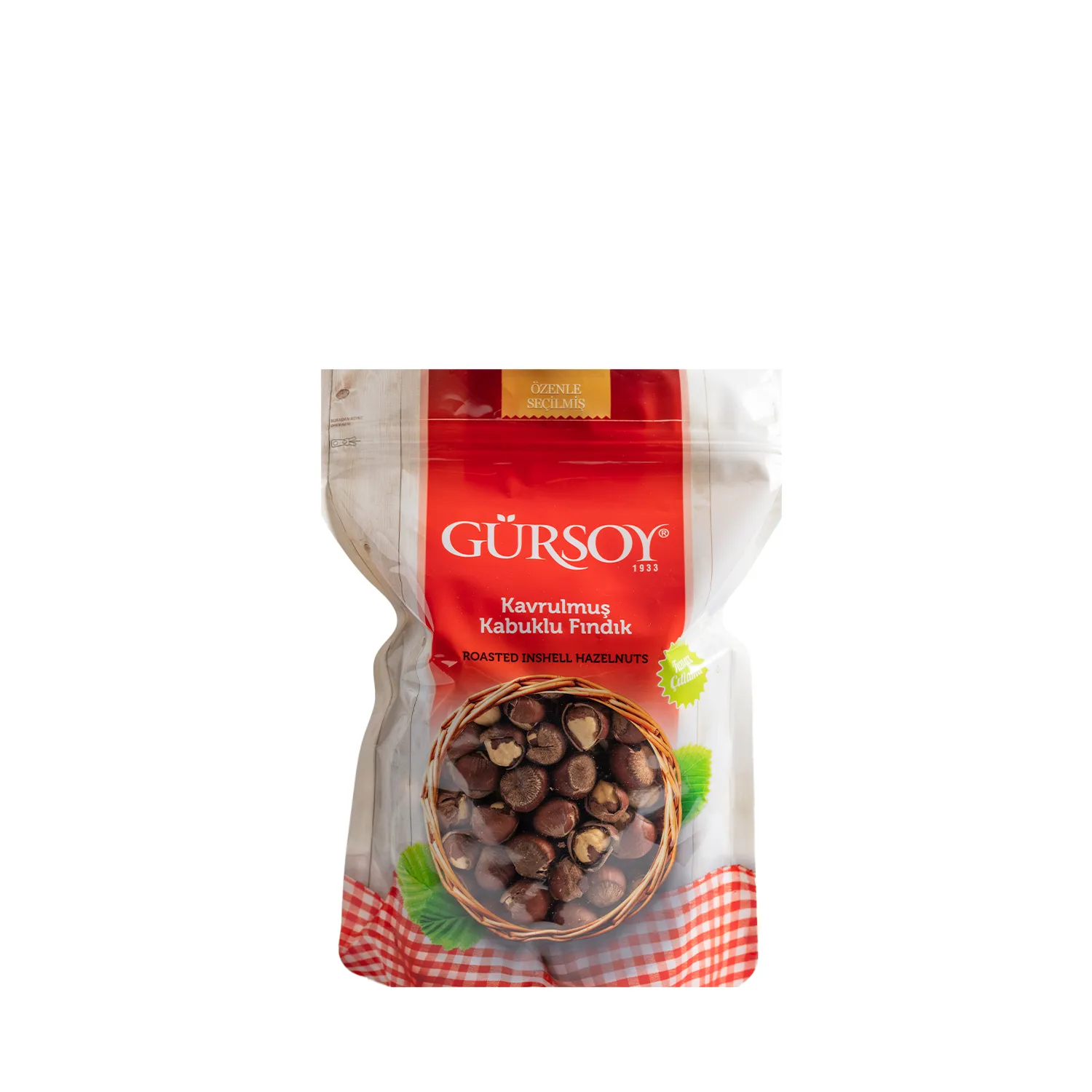 Gürsoy Kavrulmuş Kabuklu Fındık 500g Doypack