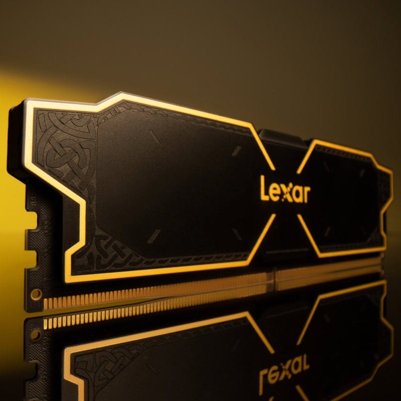 Lexar Thor Oc 32gb (2x16gb) 6000mhz Cl38 Ddr5 Heatsink Ram H2