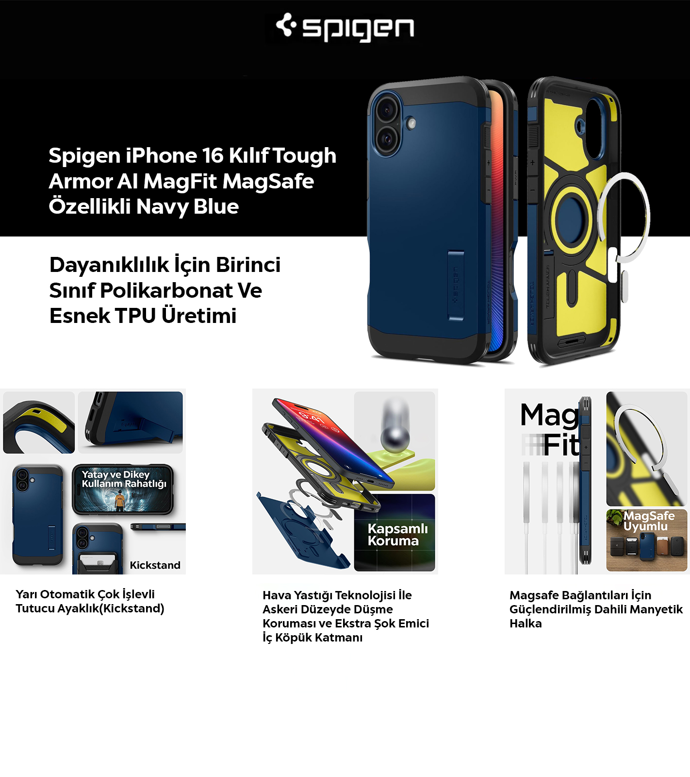 Spigen Kılıf Özellikleri