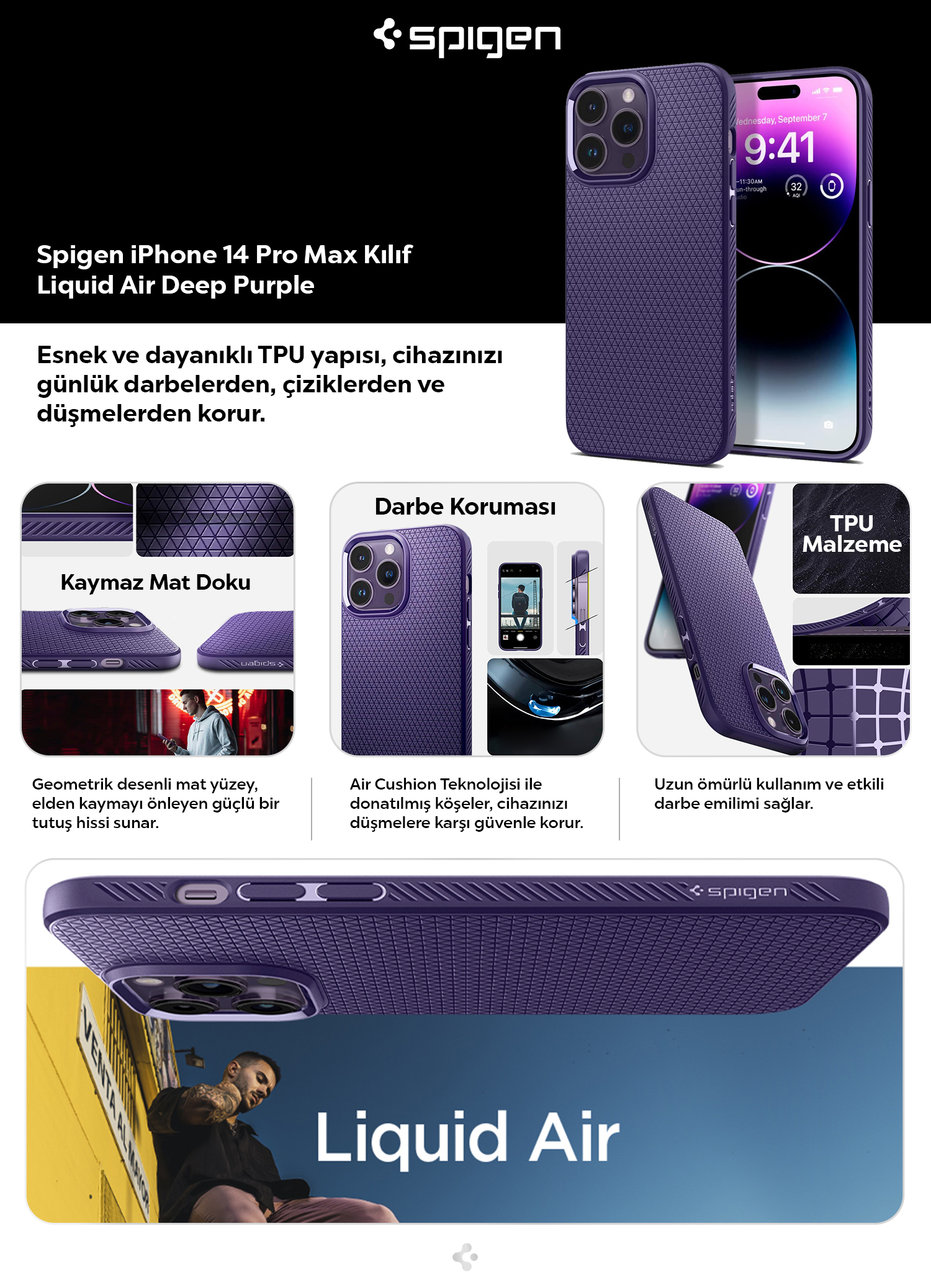 iPhone 15 Spigen Kılıf Tanıtımı