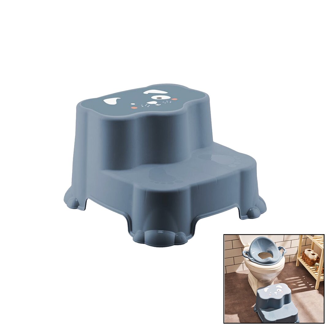 ANKAVERSE® Mavi Katlı Çocuk Basamağı