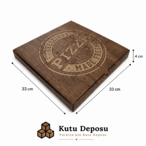 33x33x4 cm Pizza Kutusu