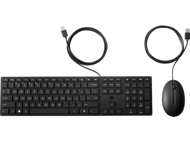 HP Wired Desktop 320MK Mouse and Keyboard