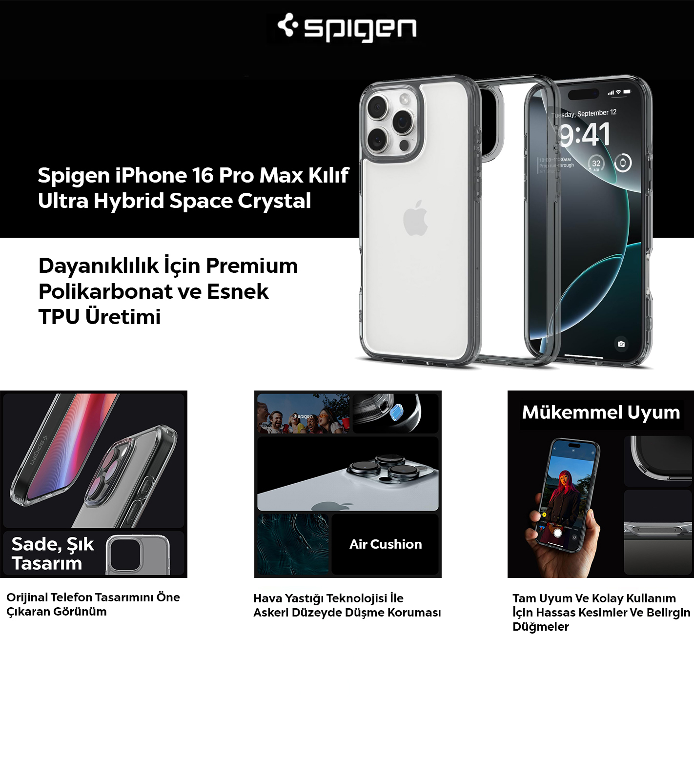 Spigen Kılıf Özellikleri
