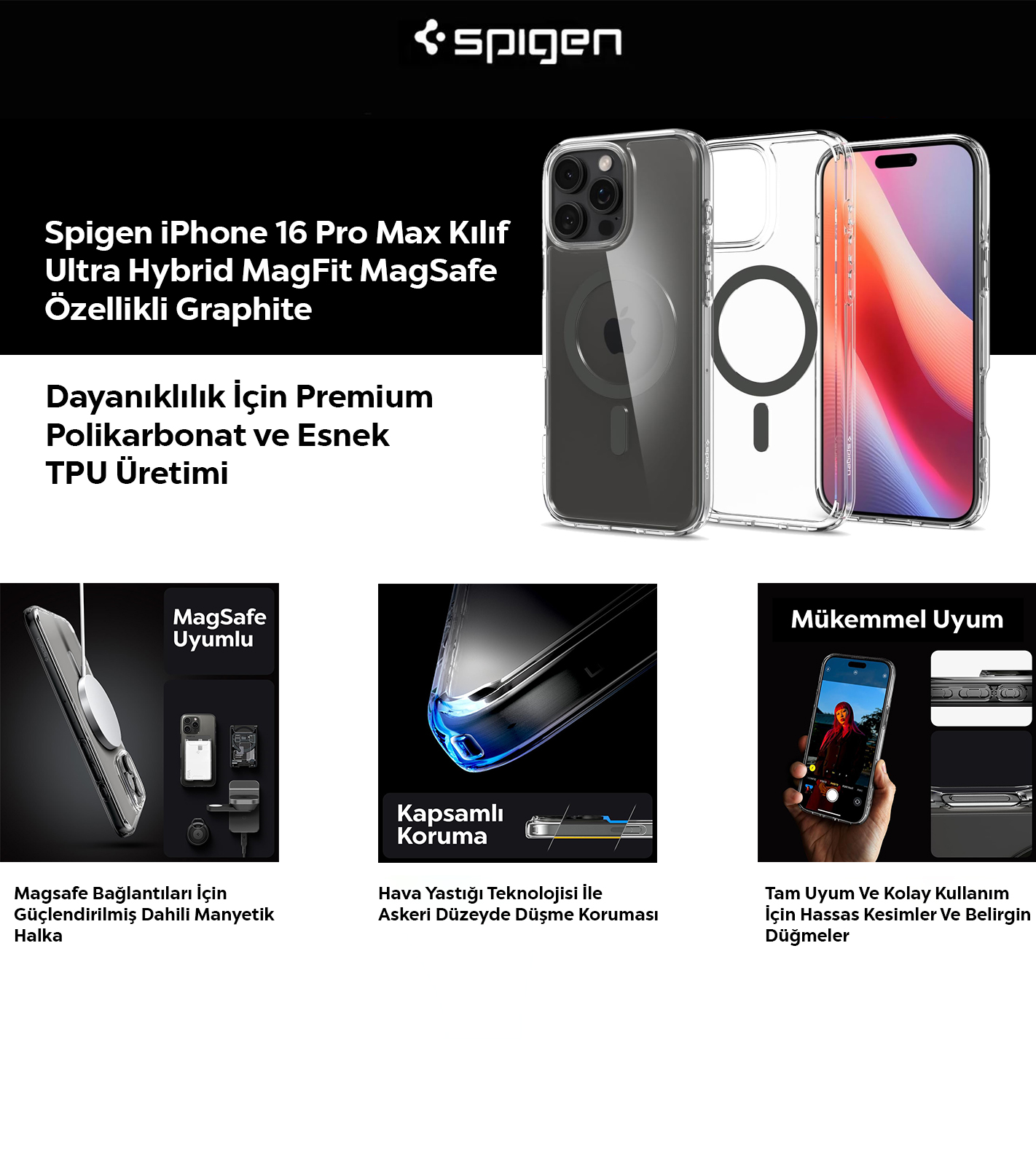 Spigen Kılıf Özellikleri