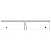 Leitz planya bıçağı HSS 230x30x3mm, 2 delikli 2 Adet