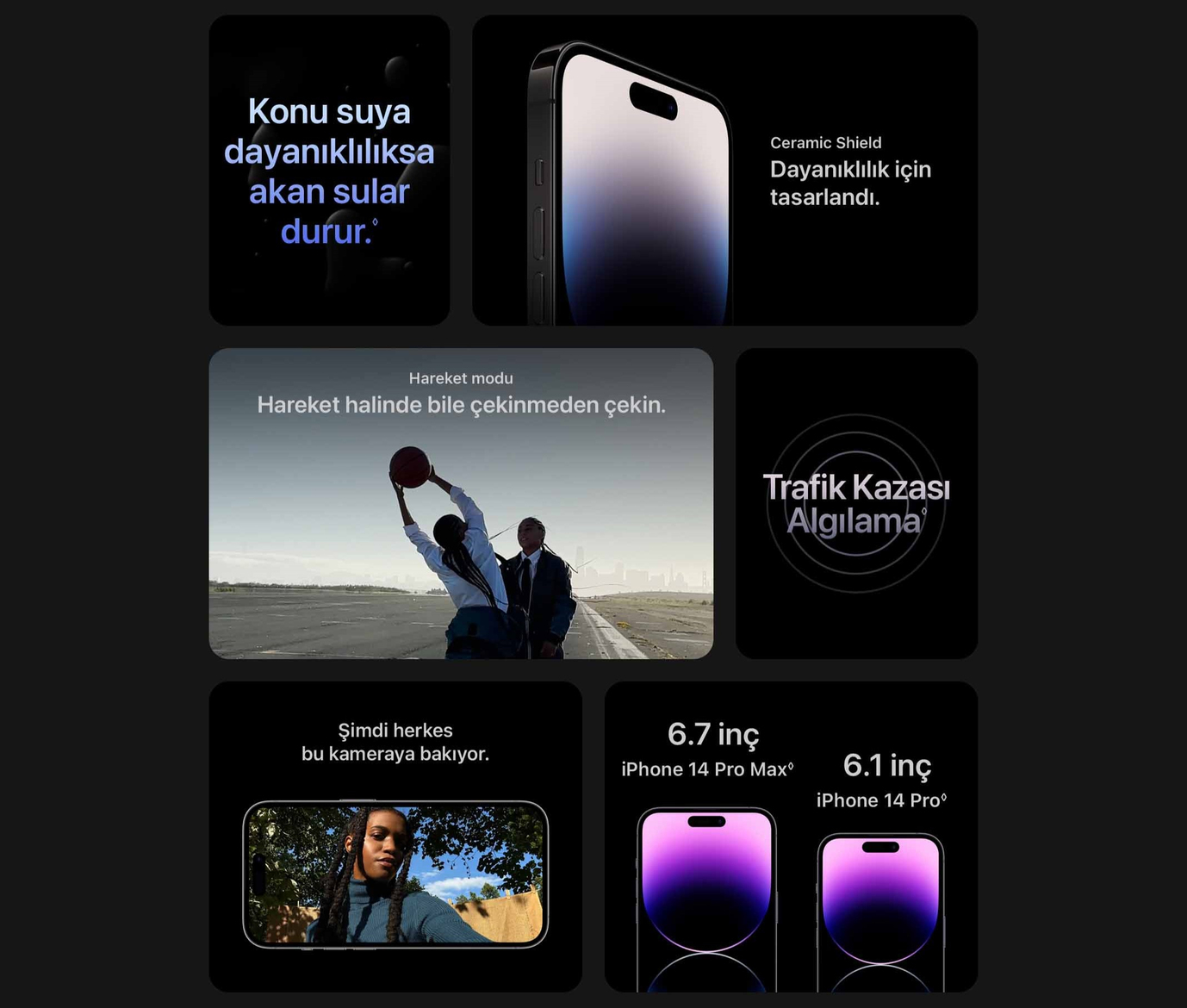 Apple IPHONE 14 Pro Deep Purple 256GB Yenılenmıs C Kalıte Fiyatı