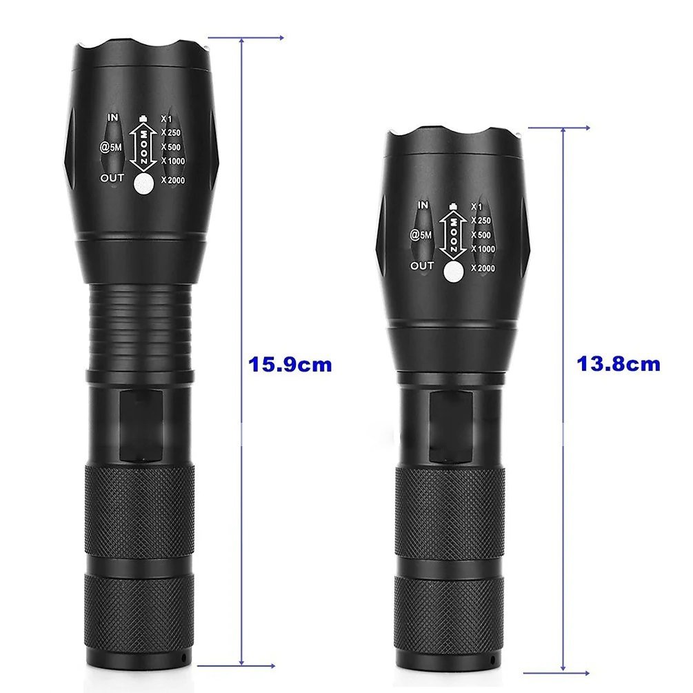 Powermaster Şarjlı Zoom'lu Ledli El Feneri PM-14623 