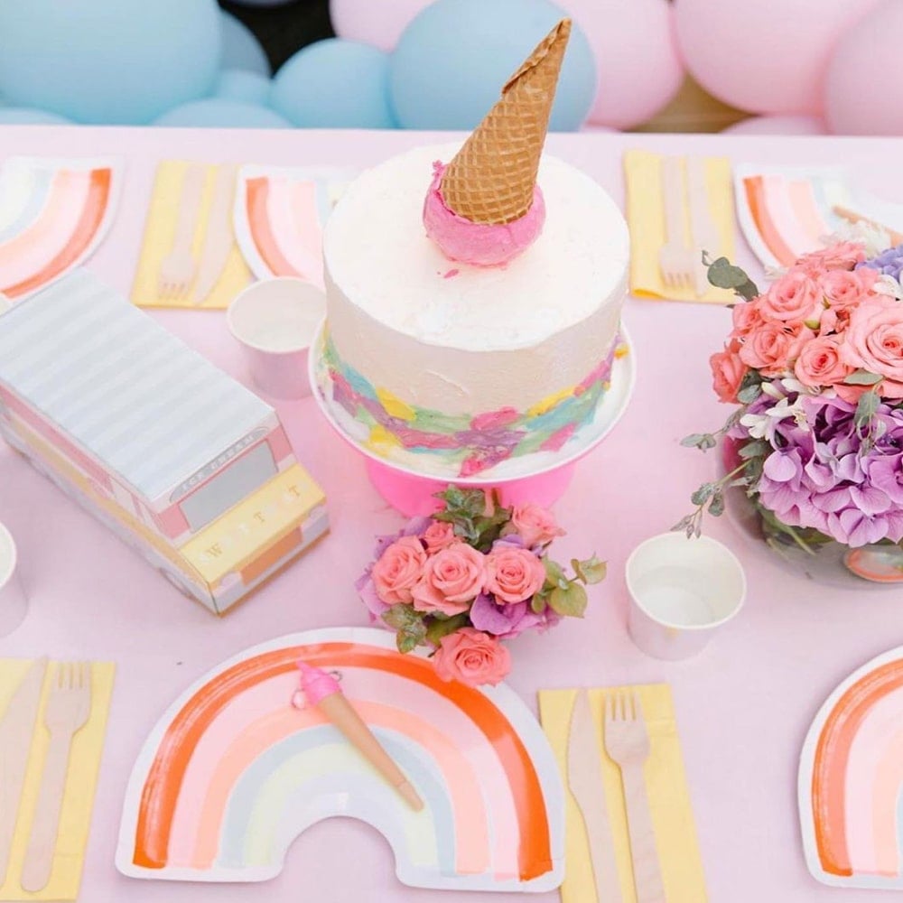 meri meri gökkuşağı teması