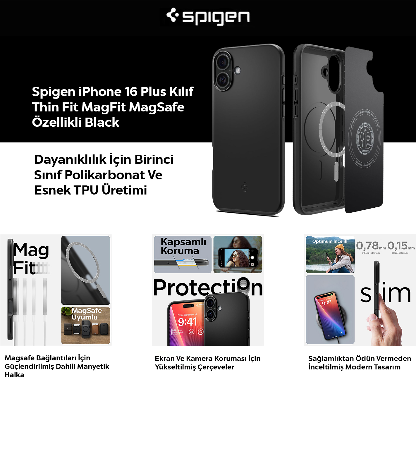 Spigen Kılıf Özellikleri