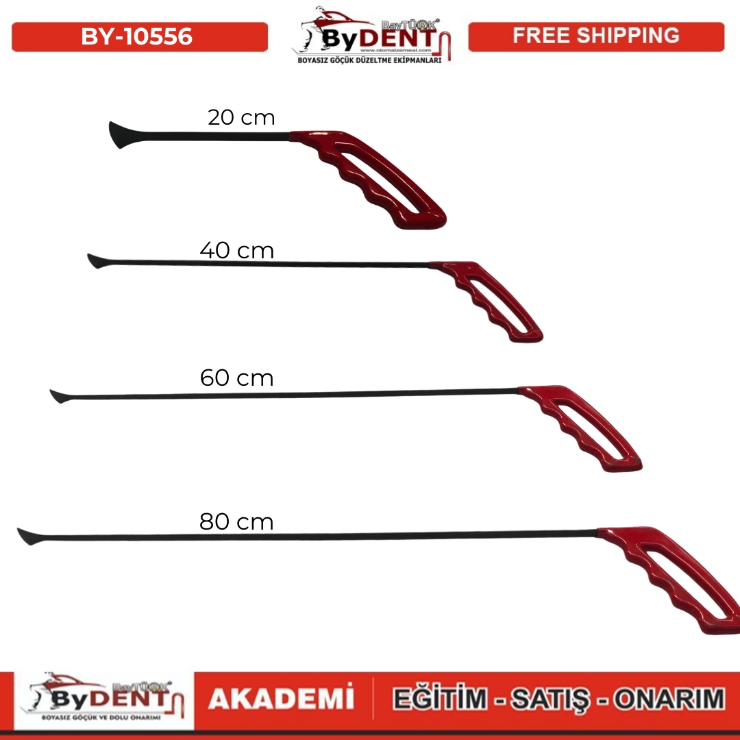 pdr, tools, göçük, düzeltme, kuşak arası, boyasız göçük, boyasız göçük düzeltme, pdr tools, otomalzemeal, bydent, göçük düzeltme ekipmanı,